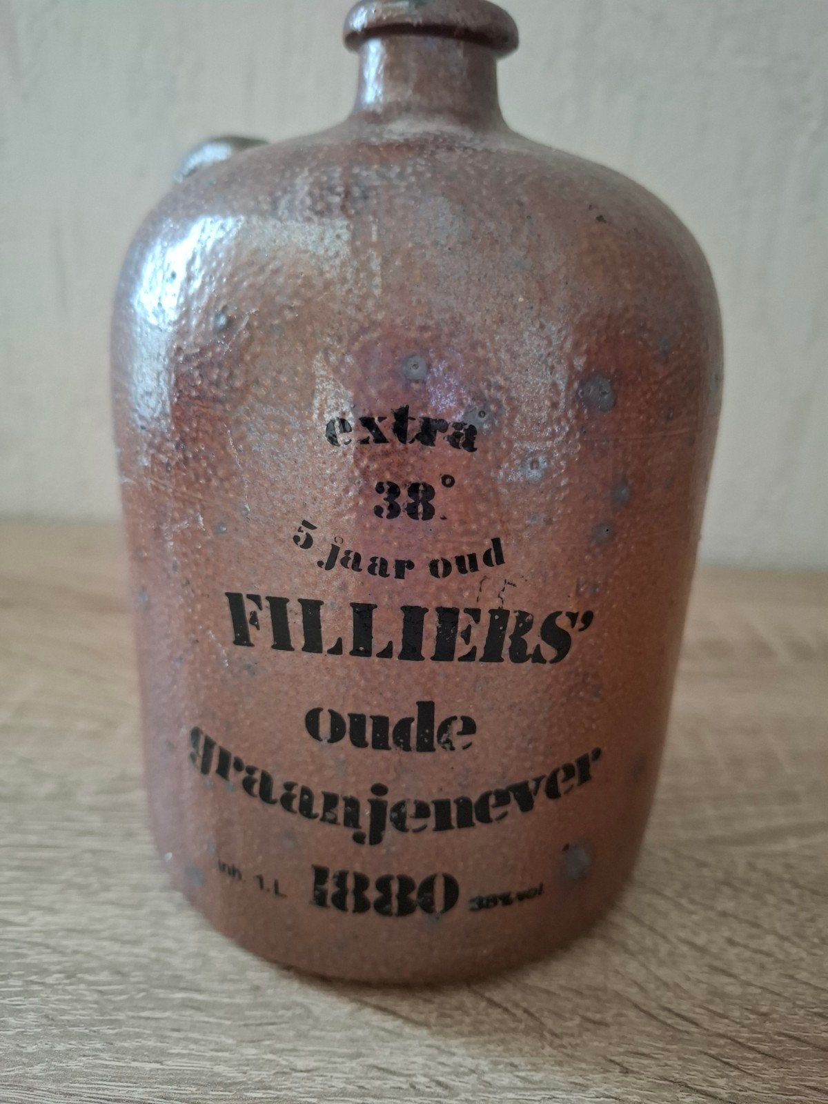 Antieke Filliers Oude Graanjenever Kruik, Antiek en Kunst, Antiek | Keramiek en Aardewerk, Ophalen of Verzenden