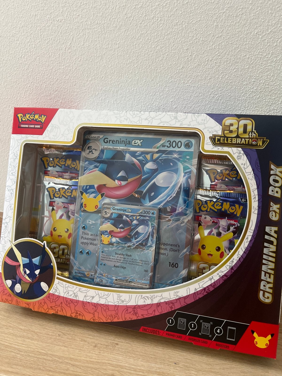 Pokémon Greninja EX Box 30th Celebration - Perfecte Conditie, Ophalen, Nieuw, Overige typen