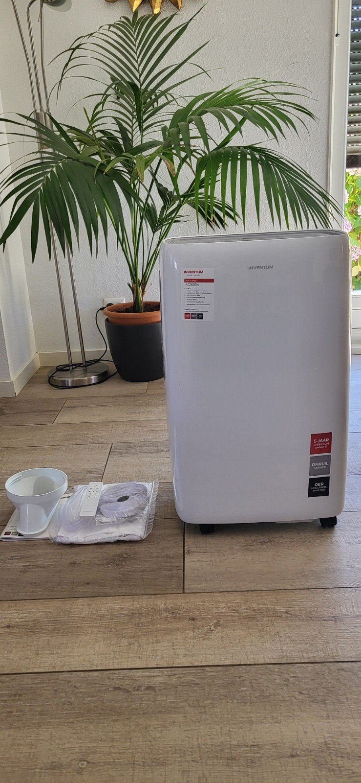 Inventum AC905W 3-in-1 Mobiele Airco, Ophalen, Gebruikt, Timer, 3 snelheden of meer