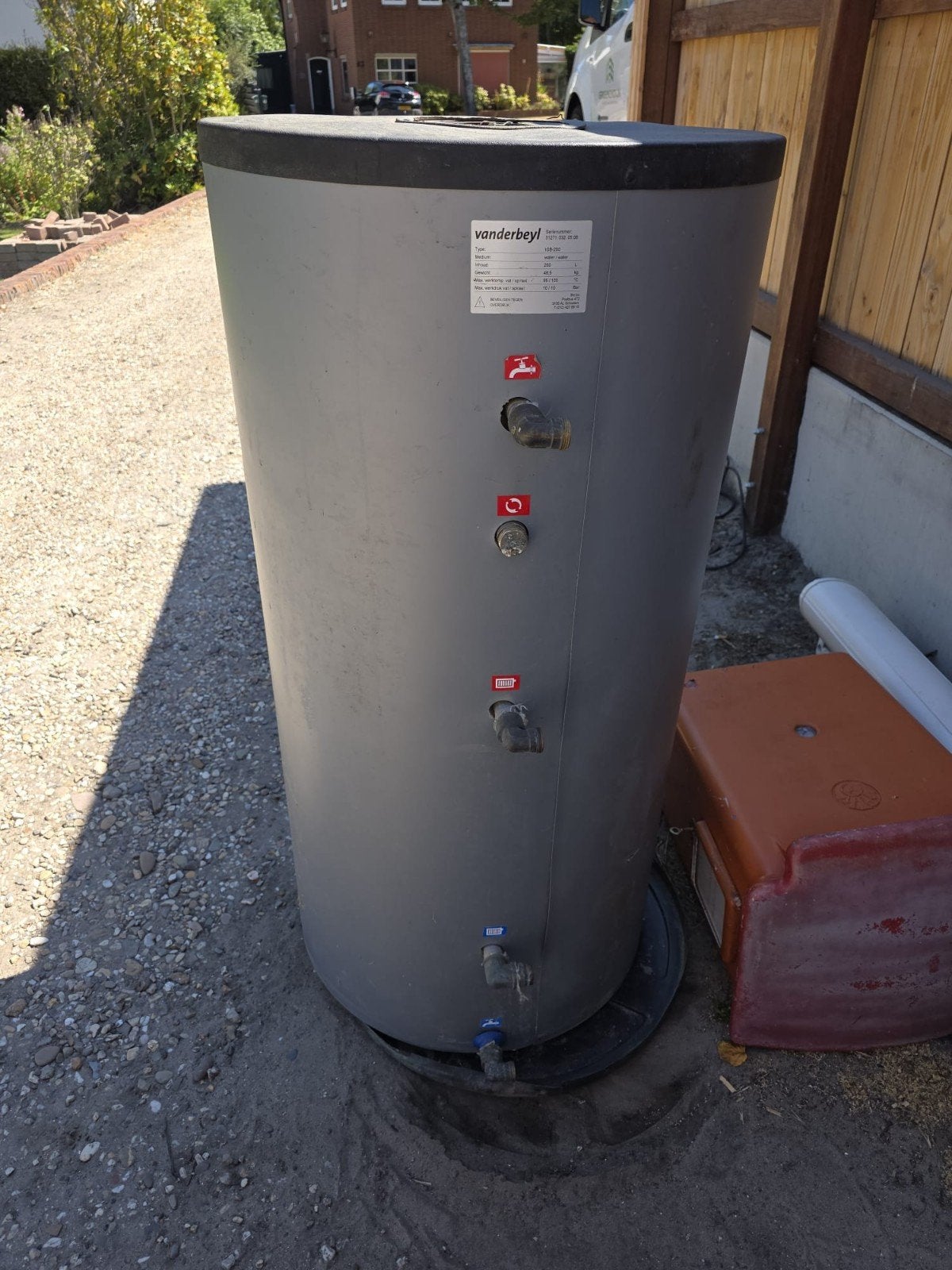 Vanderbeyl IGB-200 Buffervat - 200 Liter, Ophalen, Gebruikt