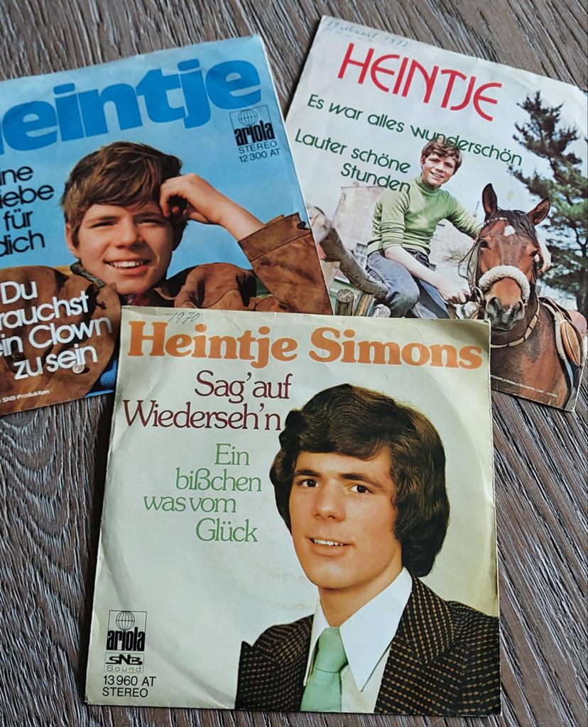Heintje Simons Singles Collectie - 3 Stuks, Cd's en Dvd's, Vinyl Singles, Gebruikt, Overige genres, Ophalen