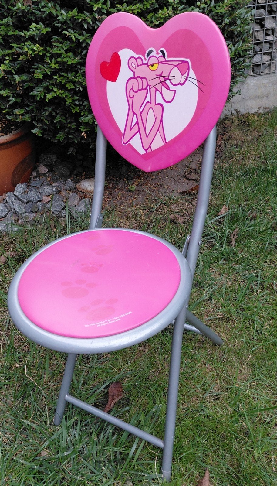 pink panter bijzet krukje, Ophalen of Verzenden, Gebruikt, Hout