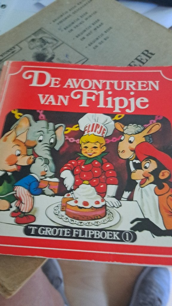 de avonturen van Flipje, Boeken, Stripboeken, Eén stripboek, Ophalen, Onbekend, Gelezen