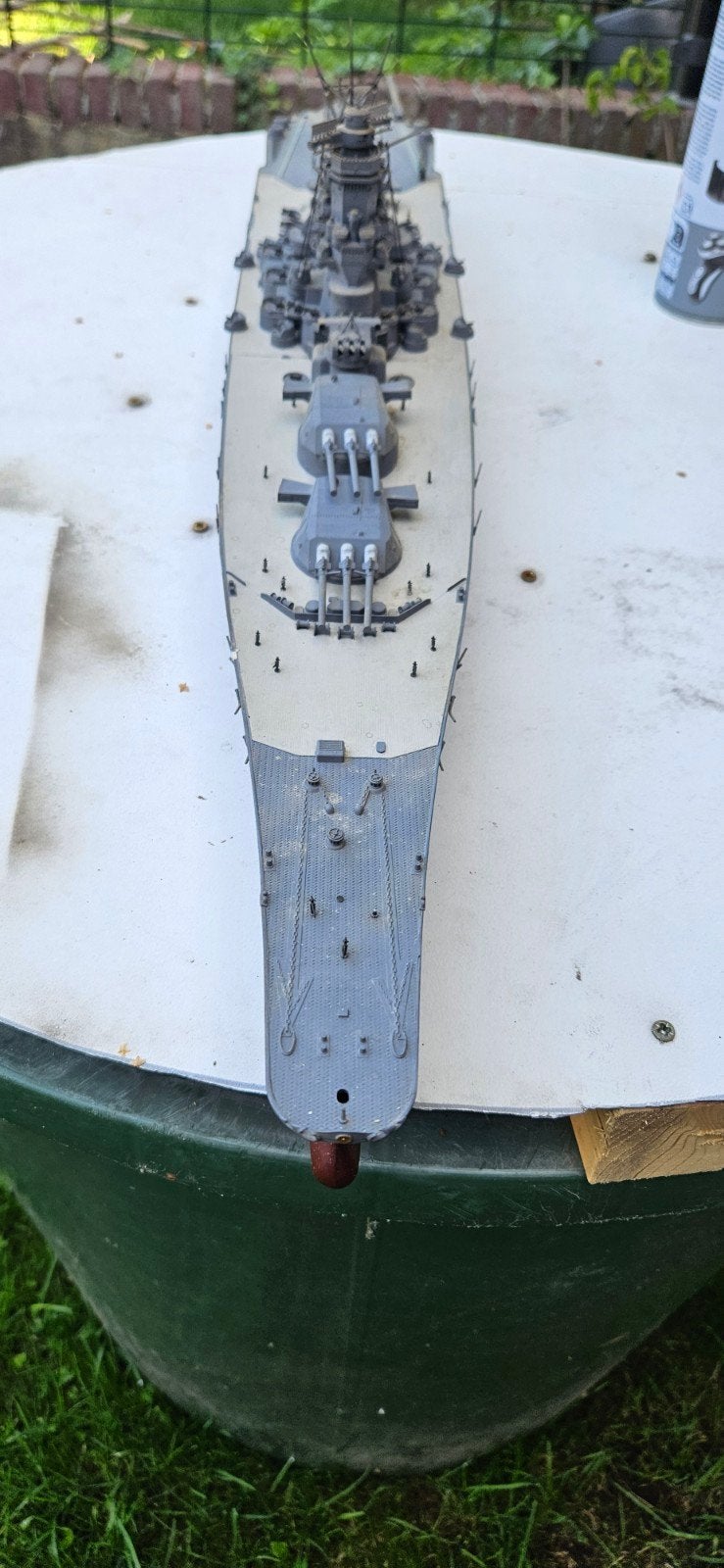 yamato modelschip, Ophalen of Verzenden, Gebruikt, 1:50 tot 1:200