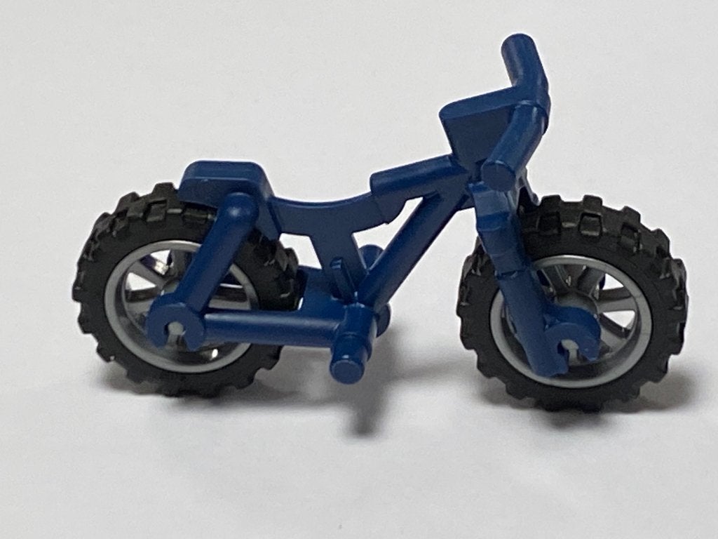 Nieuwe Lego donker blauwe mountain bike, Overige thema's, Lego, Nieuw, Ophalen of Verzenden