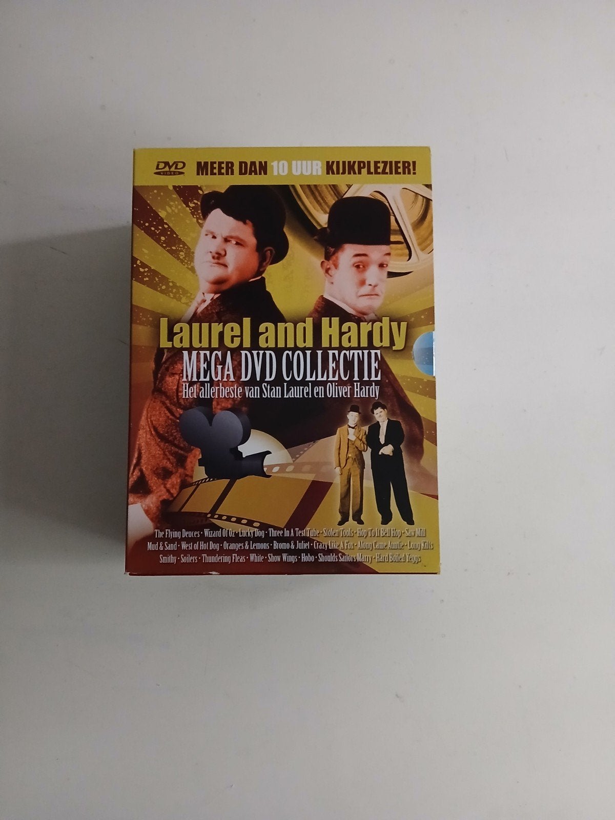 Laurel and Hardy Mega DVD Collectie, Cd's en Dvd's, Alle leeftijden, Ophalen of Verzenden, Zo goed als nieuw, Inclusief doosje