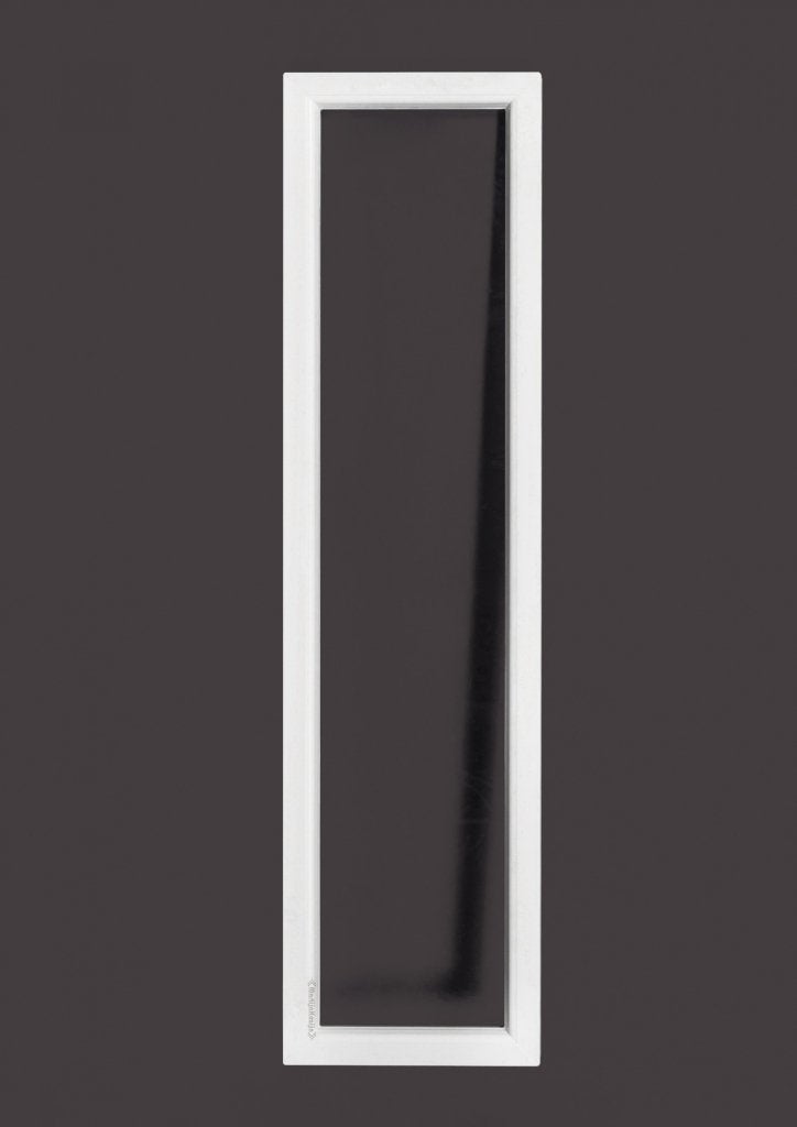 Kunststof Kozijn Vast  B50 H215cm Mat Zwart, Niet ingevuld, Kunststof, Raamkozijn, Niet ingevuld