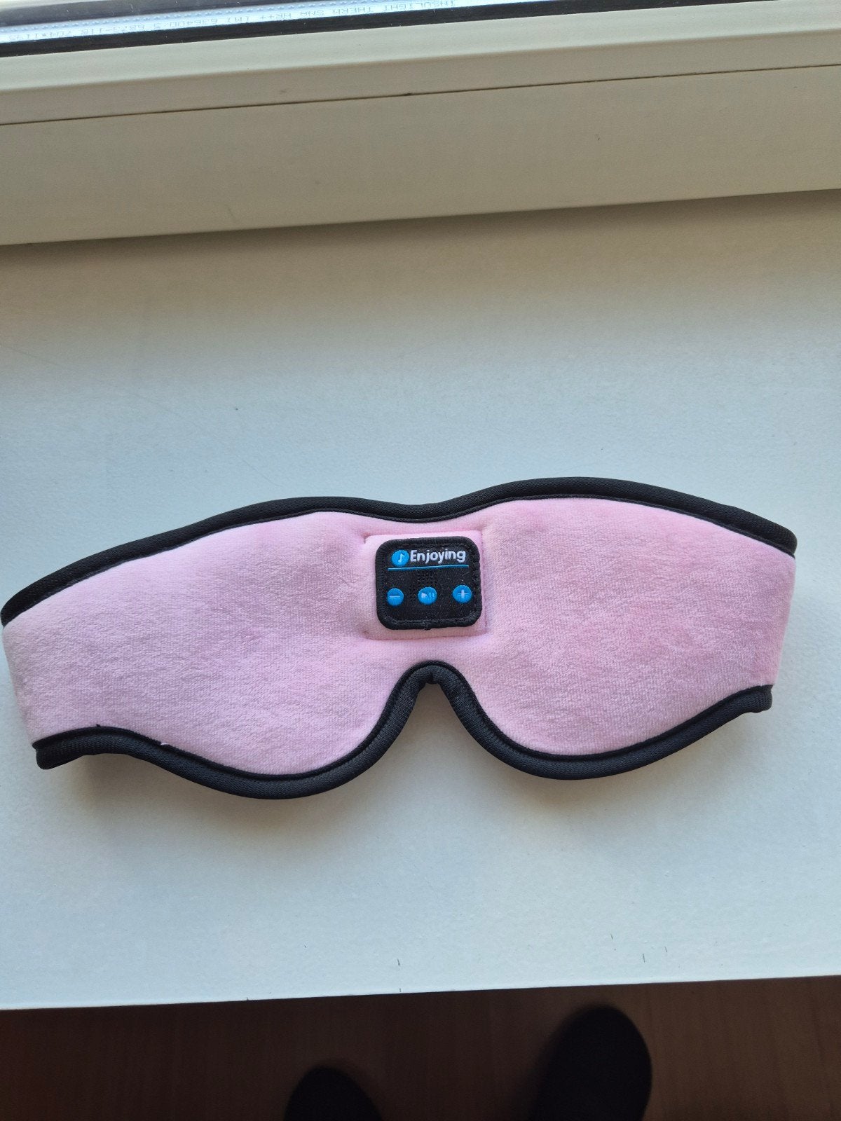 Roze Slaapmasker met Ingebouwde Bluetooth Koptelefoon, Overige merken, Roze, Overige typen, Nieuw