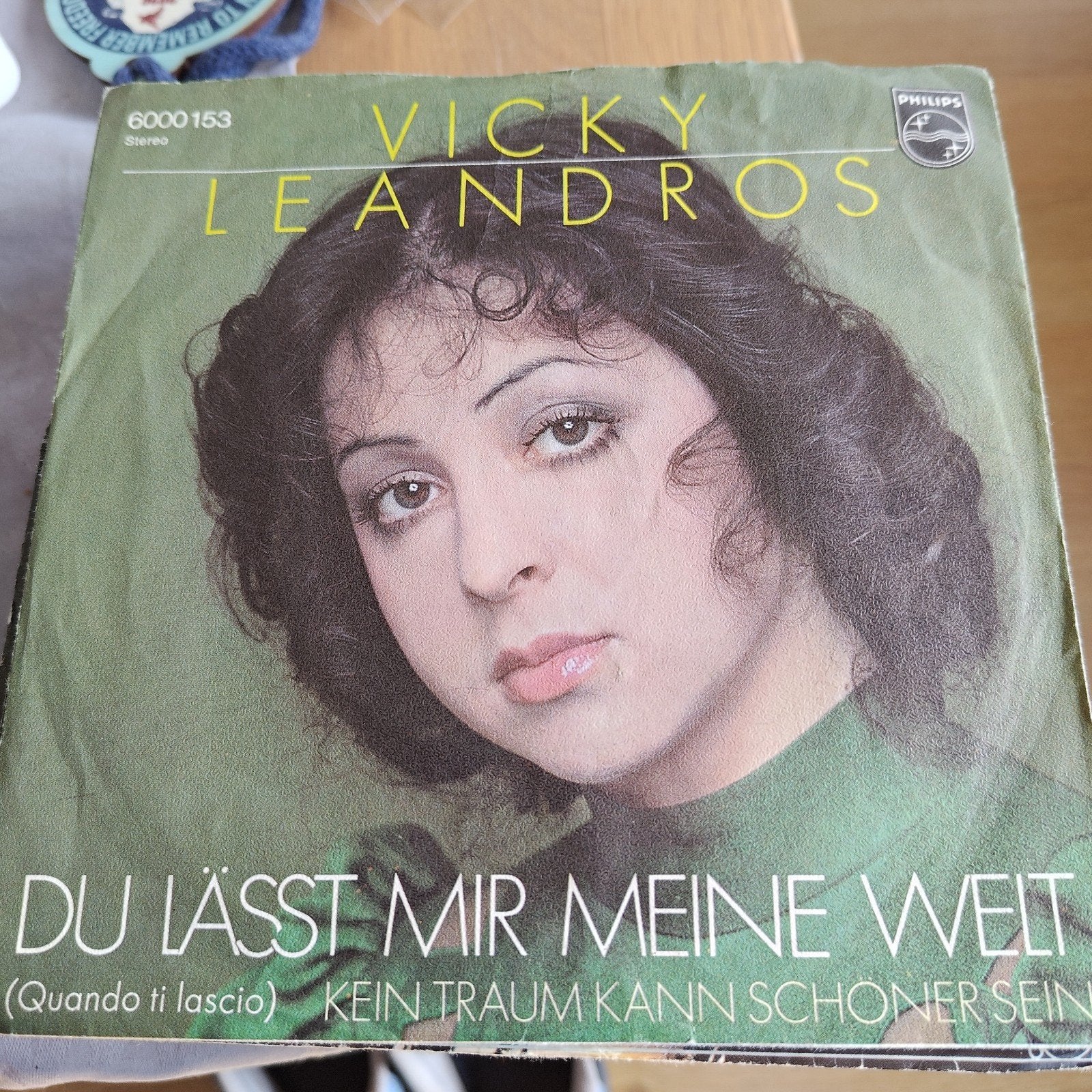 Vicky Leandros - Du Lässt Mir Meine Welt (Single), Gebruikt, 7 inch, EP, Schlager