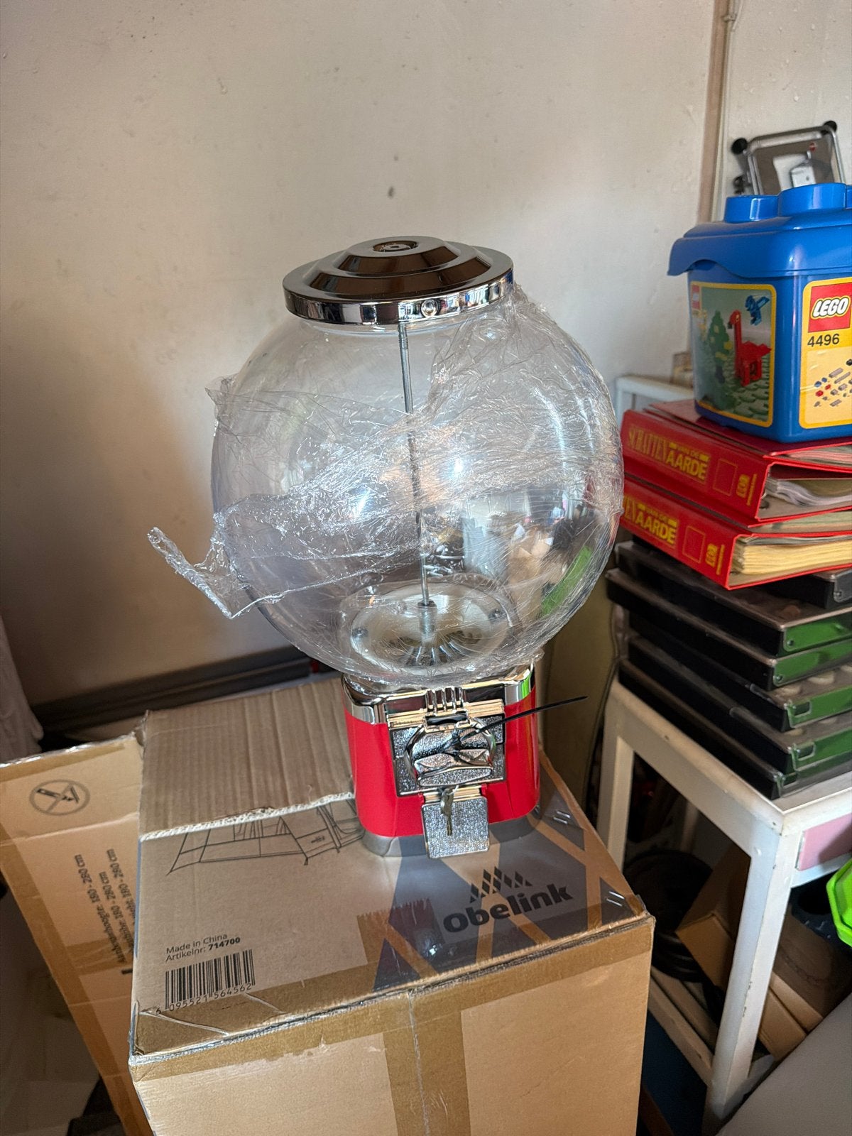 Nieuwe Gumball Machine - Snoepautomaat in doos, Ophalen of Verzenden, Nieuw
