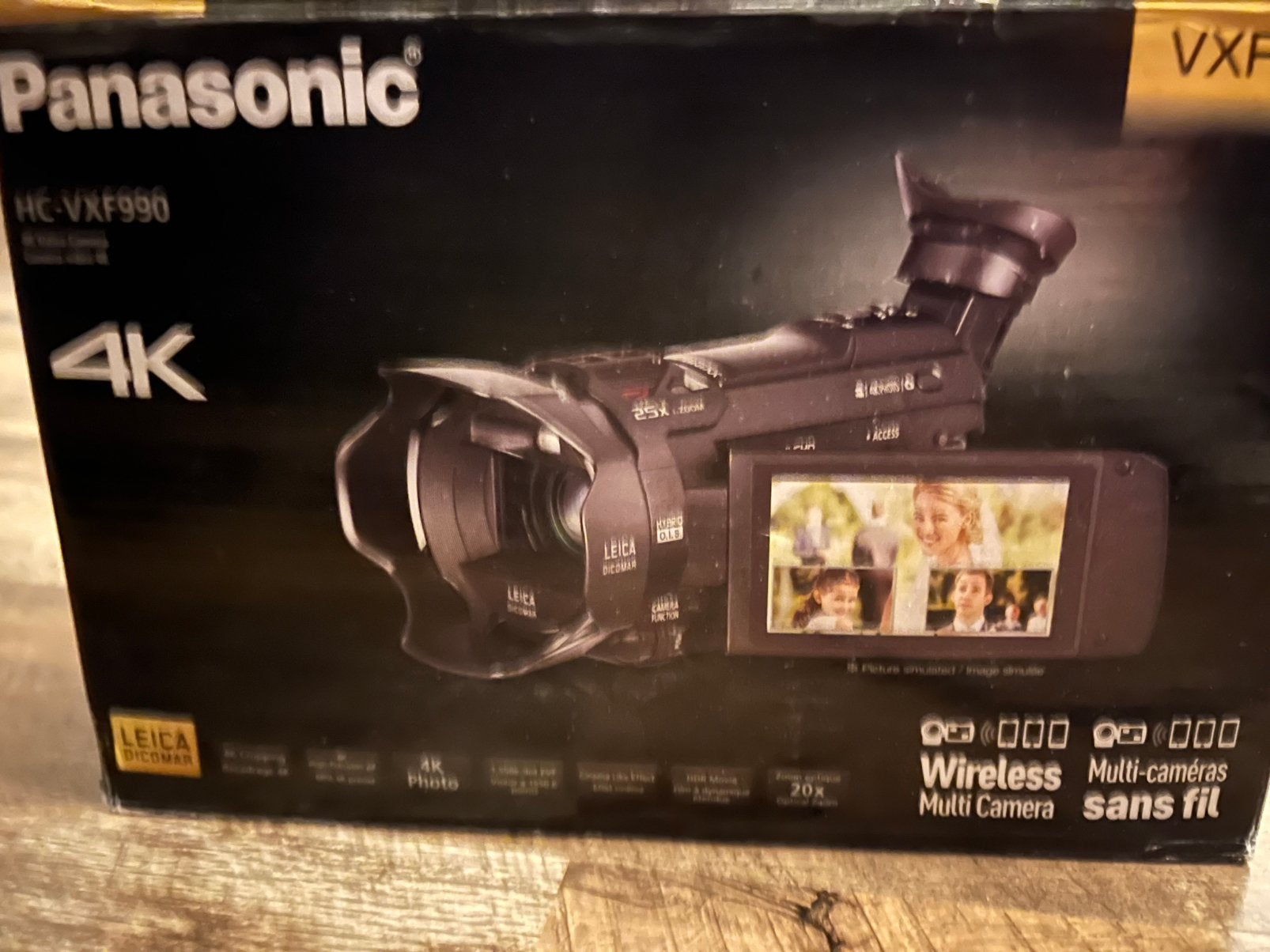 Panasonic HC-VXF990, Audio, Tv en Foto, Panasonic, 20x of meer, Overige soorten, Ophalen of Verzenden