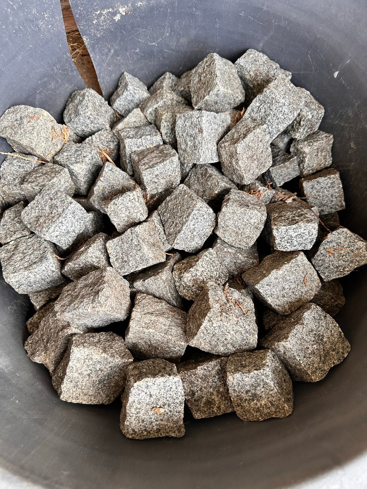 Portugese keitjes 5x5 cm graniet, Ophalen, Overige typen