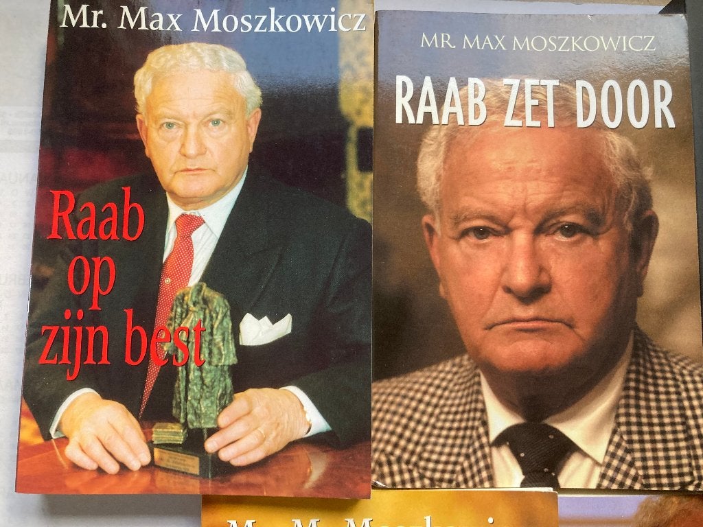 T.K. Boeken van Max Moszkowicz & Abraham Moszkowicz, Boeken, Zo goed als nieuw, Max Moszkowicz & Abraham Moszkowicz, Beta, HBO