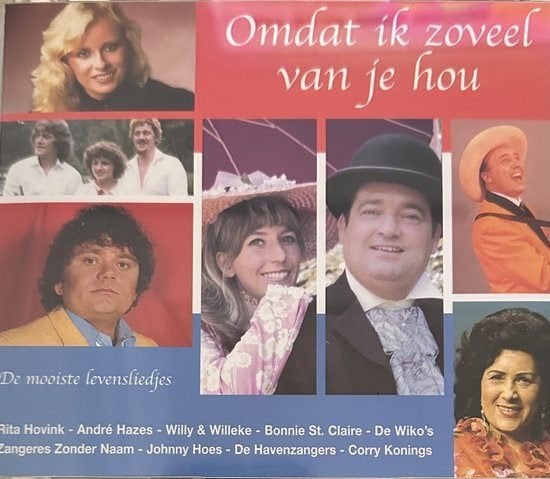 Omdat Ik Zoveel Van Je Hou  (2 CD) Nieuw, Ophalen of Verzenden, Nieuw in verpakking, Nederlandstalig