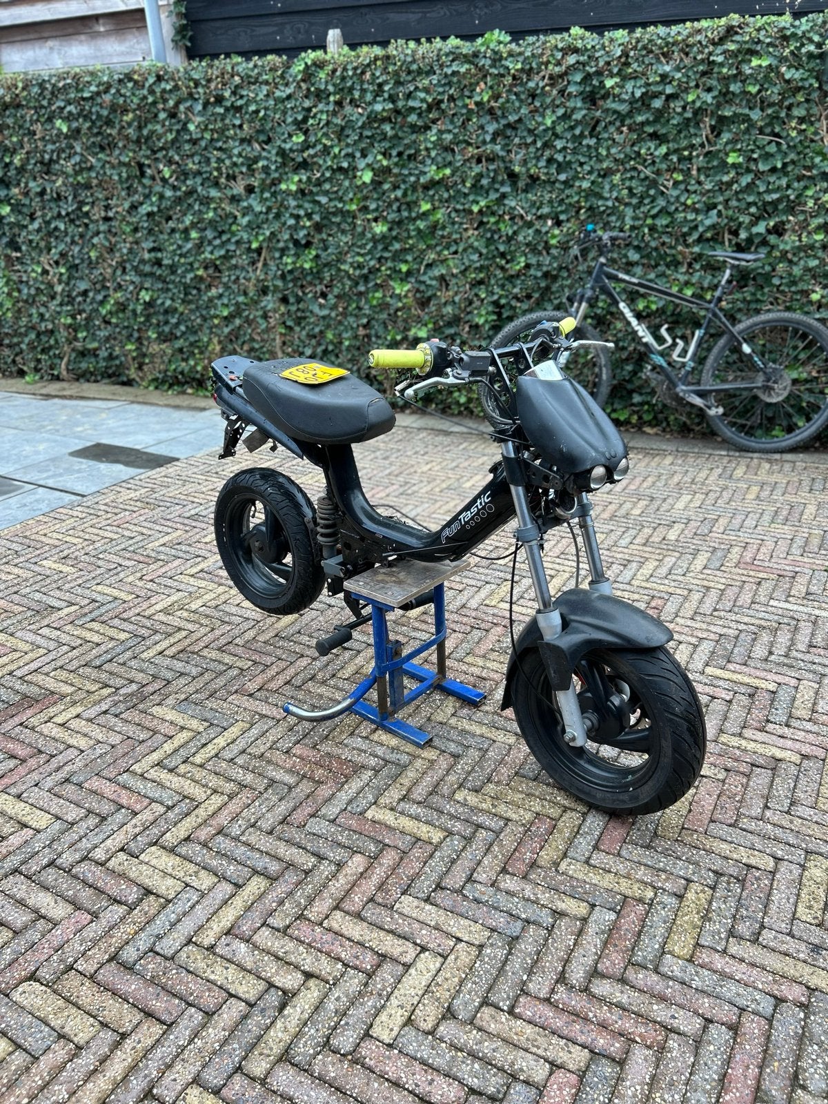 Tomos Funtastic rollend frame met Geel Kenteken, Fietsen en Brommers, Ophalen, Gebruikt, Overige modellen