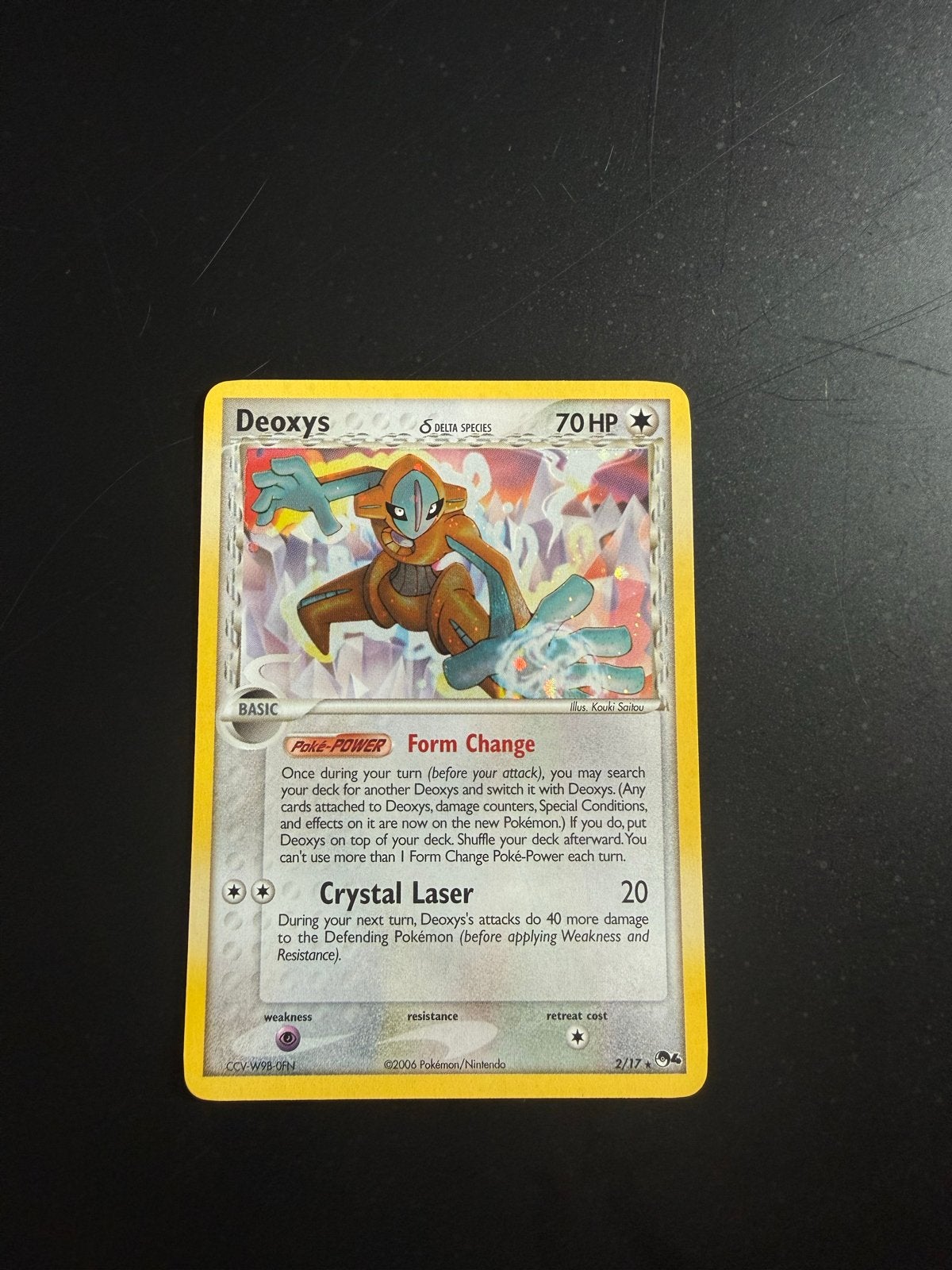 Zeldzame Pokémon kaarten - Deoxys, Dark Persian, Torterra, Ophalen of Verzenden, Zo goed als nieuw, Meerdere kaarten, Foil