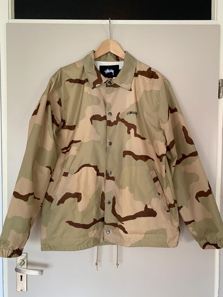 Stüssy | coach jas | maat M, Verzenden, Zo goed als nieuw, Maat 48/50 (M), Beige