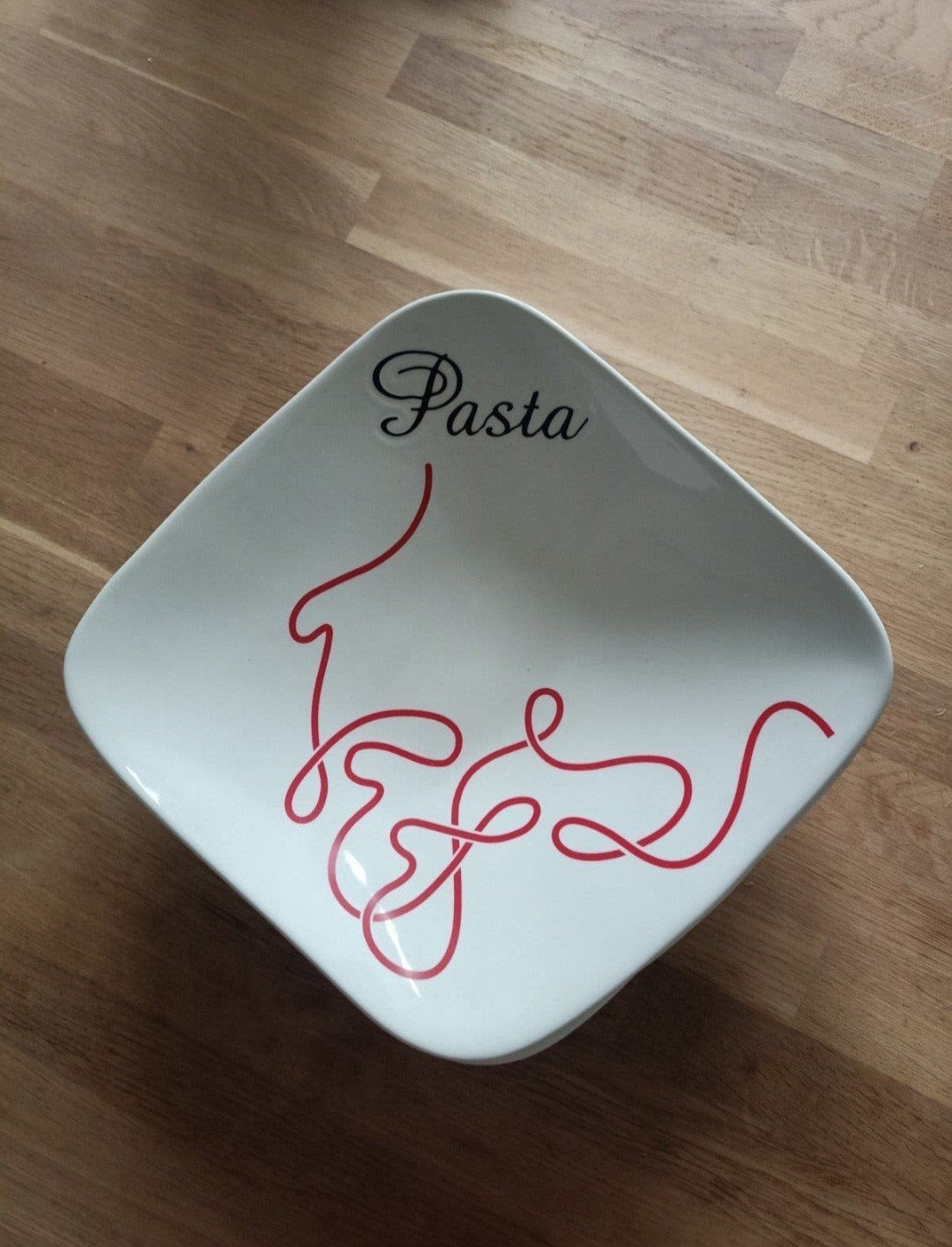 Set van 4 Oil & Vinegar pasta borden, Huis en Inrichting, Keuken | Servies, Ophalen, Gebruikt, Overige merken, Keramiek
