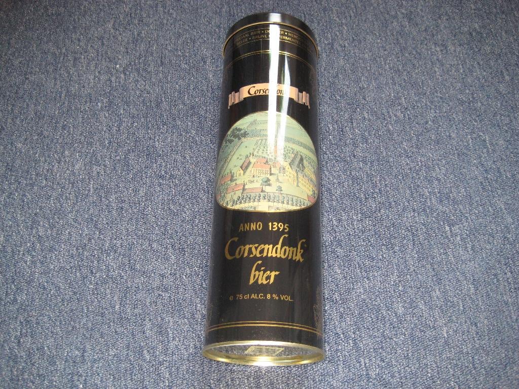 leeg Corsendonk bierblik, Ophalen of Verzenden, Gebruikt, Overige typen, Overige merken