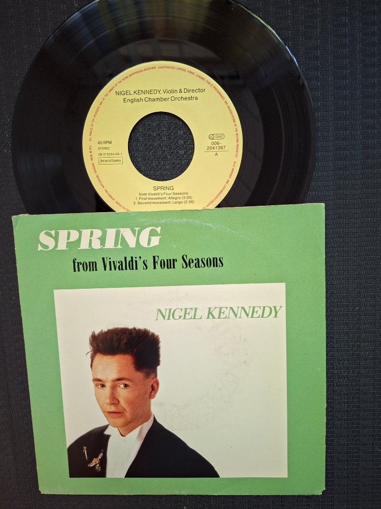 Nigel Kennedy - Spring from vivaldi's four seasons, Ophalen of Verzenden, Gebruikt, 7 inch, Pop