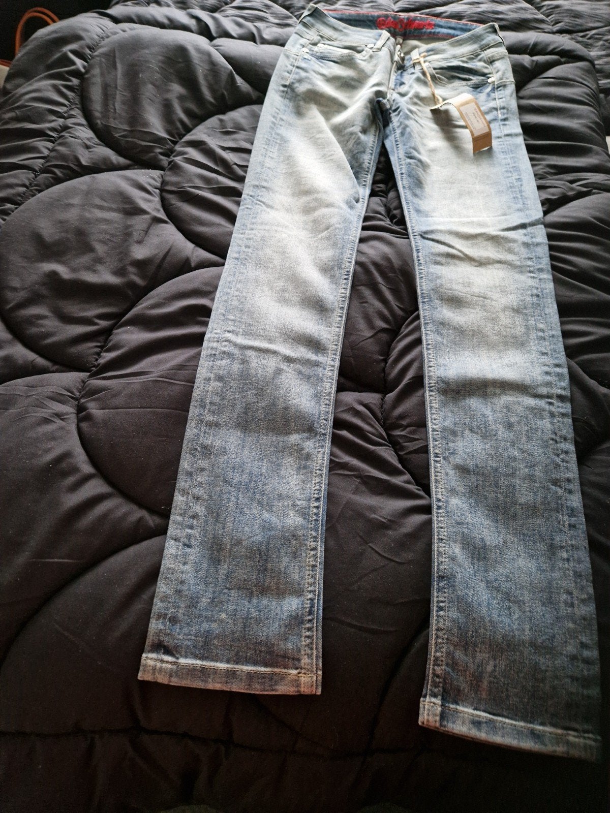 spijkerbroek, Eden Schwartz, Blauw, Overige jeansmaten, Nieuw