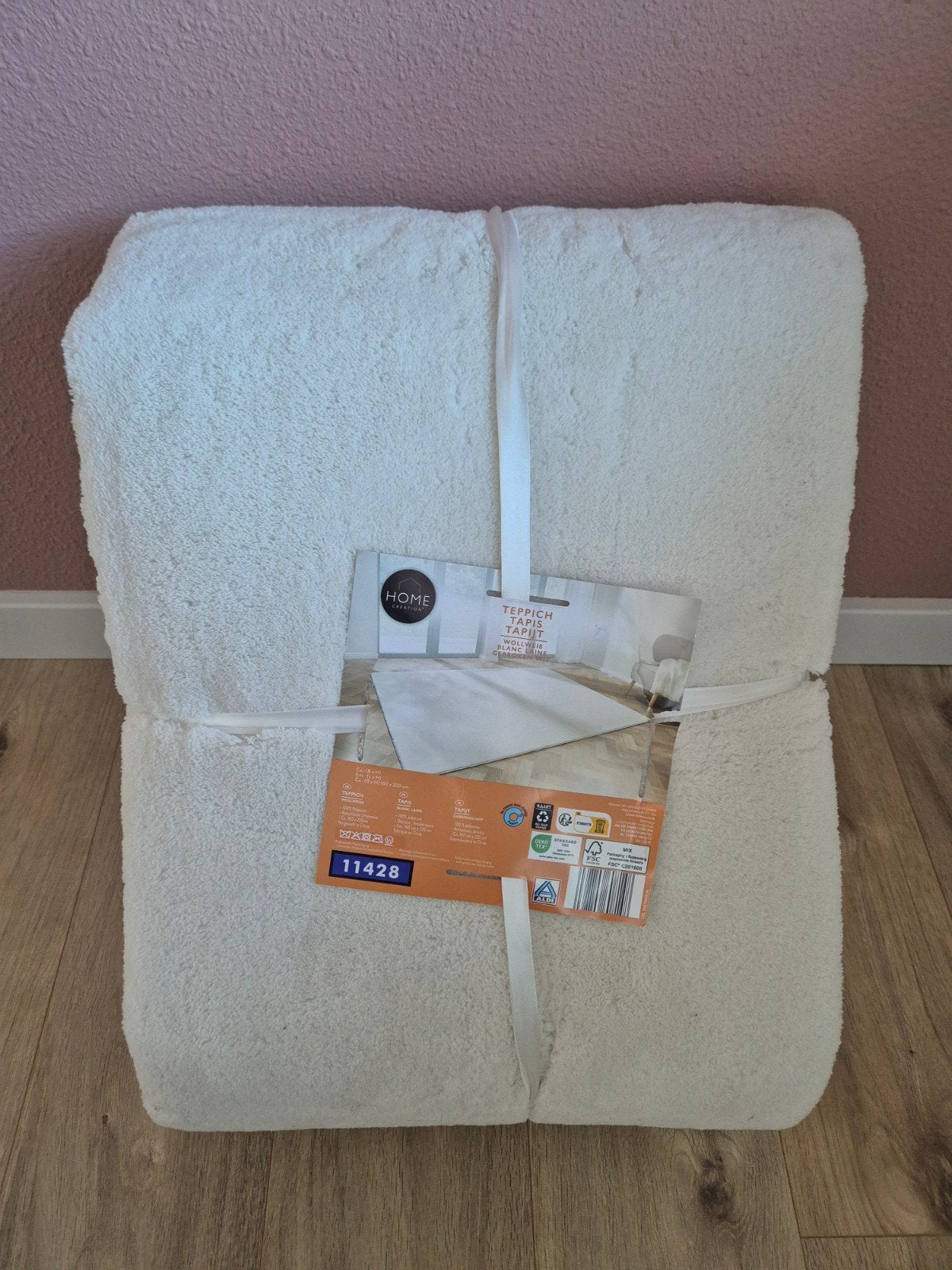 Nieuw Crème Vloerkleed, Ophalen, 150 tot 200 cm, Crème, Modern