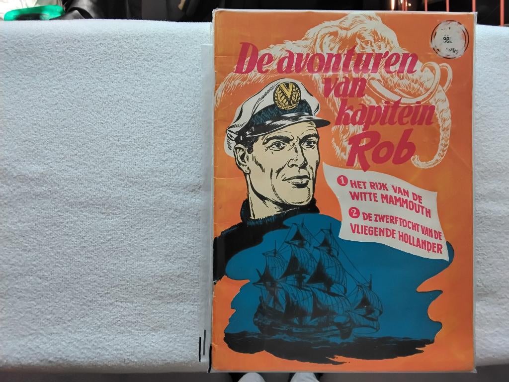 P. Kuhn    kapt Rob  vlaamse uitgave compleet, Complete serie of reeks, Ophalen of Verzenden, Gelezen