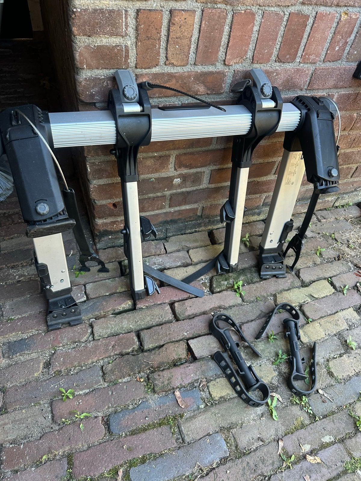 Thule Achterklepdrager voor 2 fietsen, Auto diversen, Fietsendragers, Ophalen, 2 fietsen, Gebruikt, Achterklepdrager