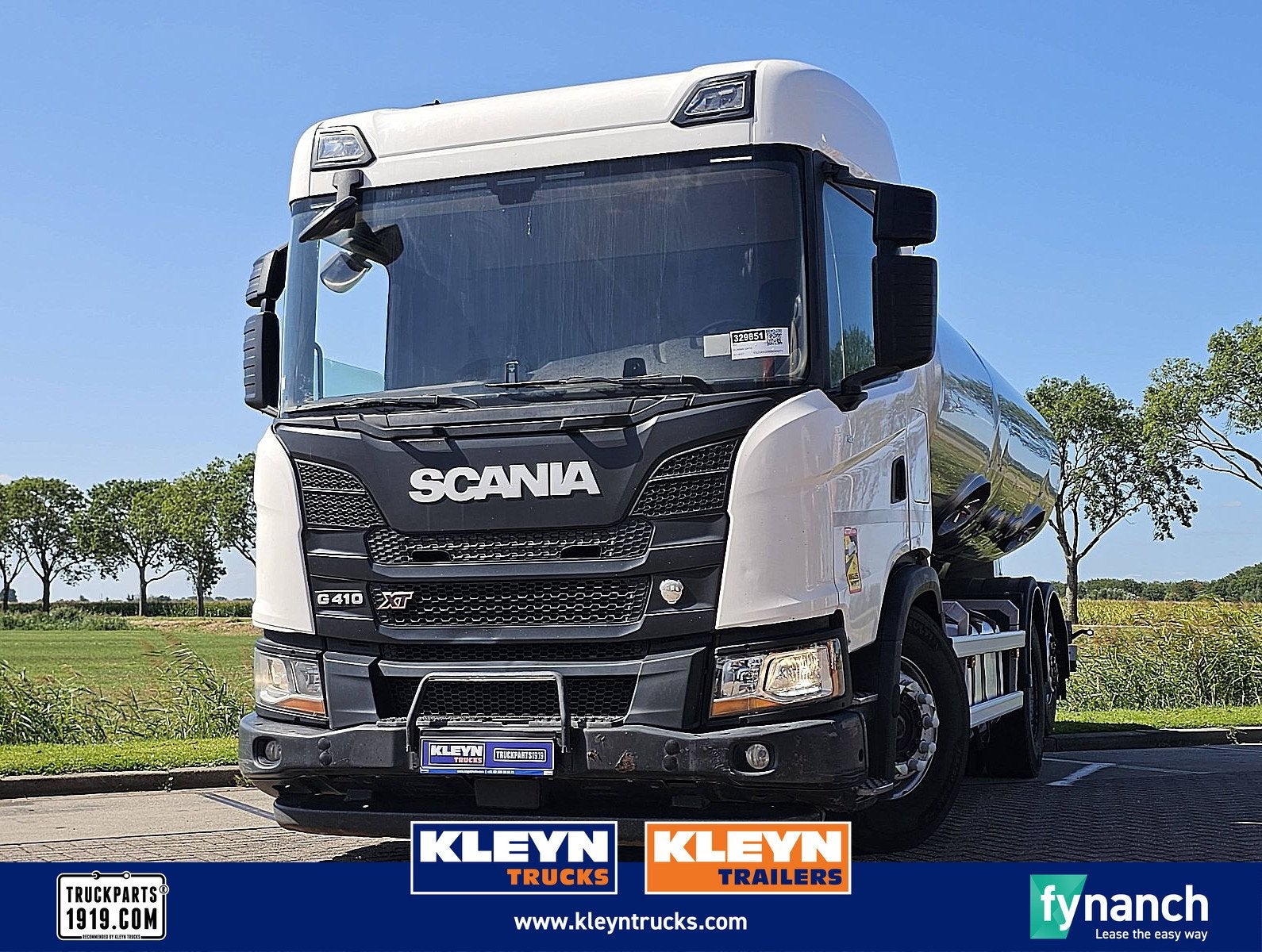 SCANIA G410 xt,milktank, Auto's, Automaat, Euro 6, Scania, Wit