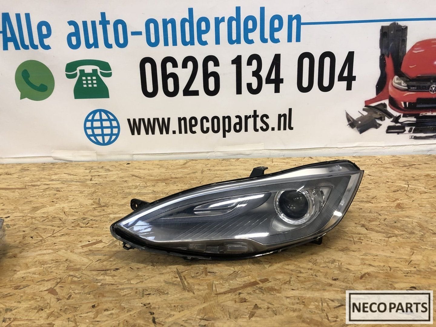 TESLA S XENON KOPLAMP LINKS COMPLEET 6005910-00-C, Gebruikt, -, Overige automerken, -