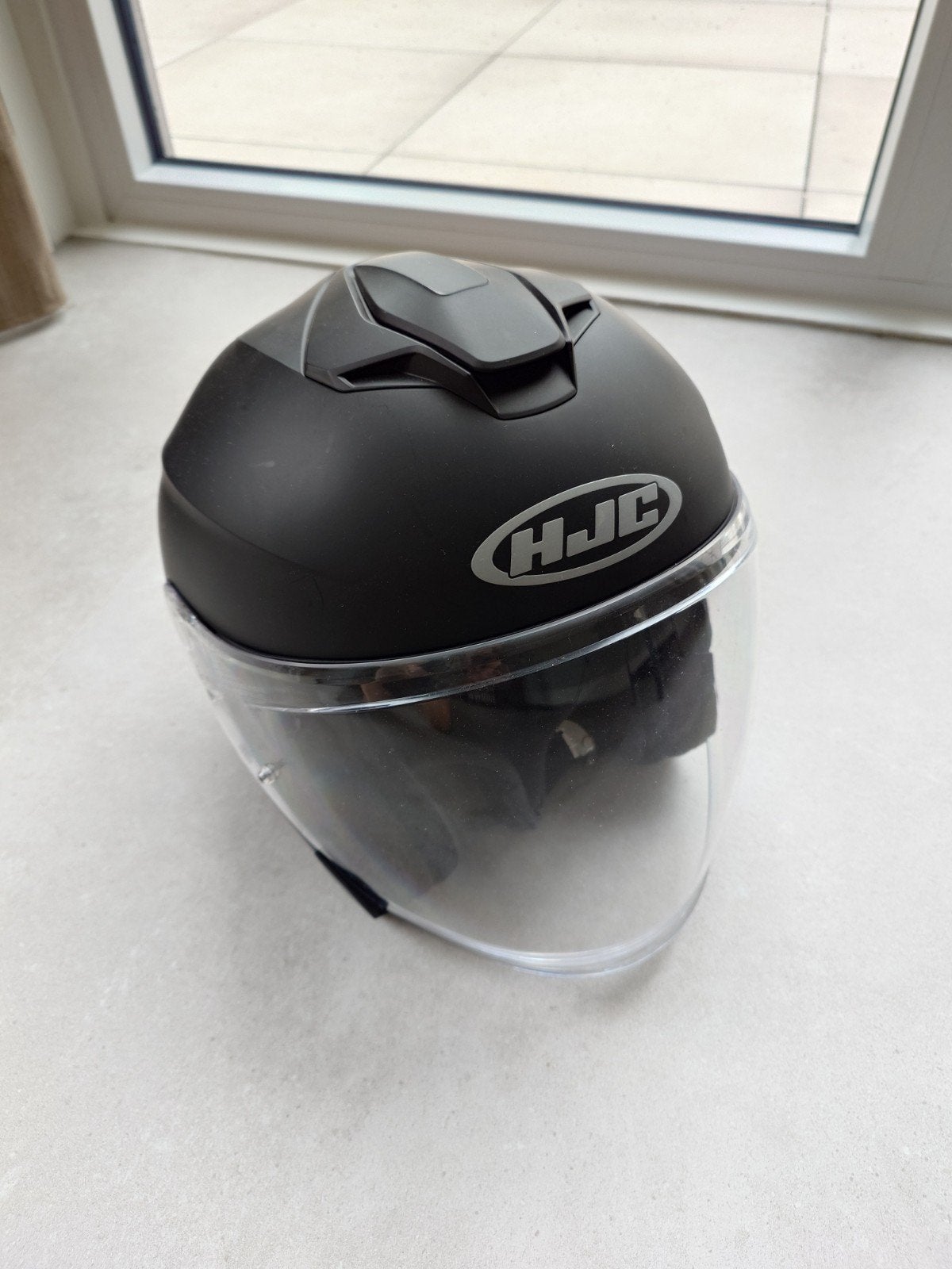 HJC I30 Jethelm in zeer nette staat, Ophalen of Verzenden, Tweedehands, XL, HJC