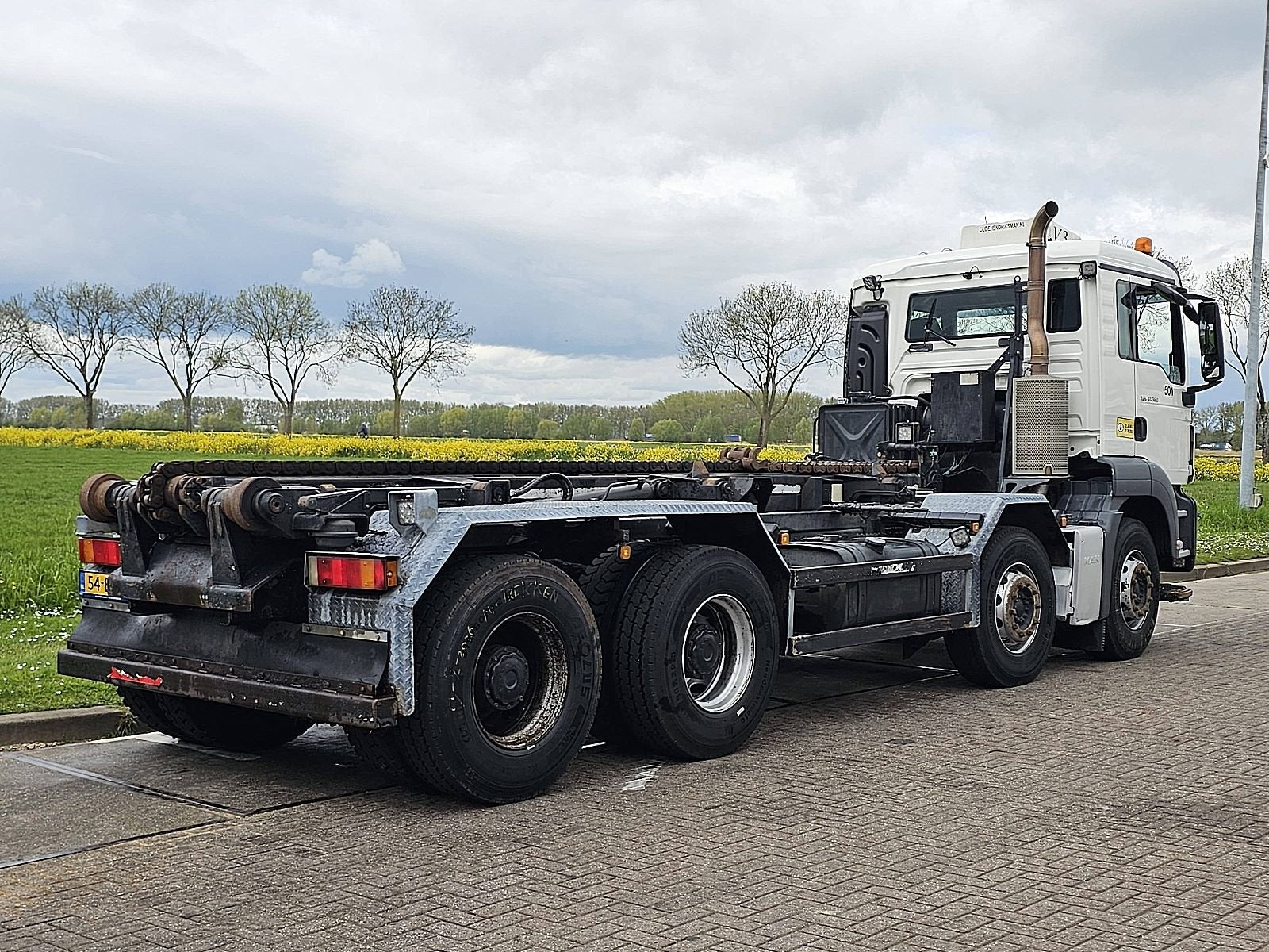 M.A.N. 41.360 TGS 8x4, Automaat, Euro 6, Wit, Bedrijf