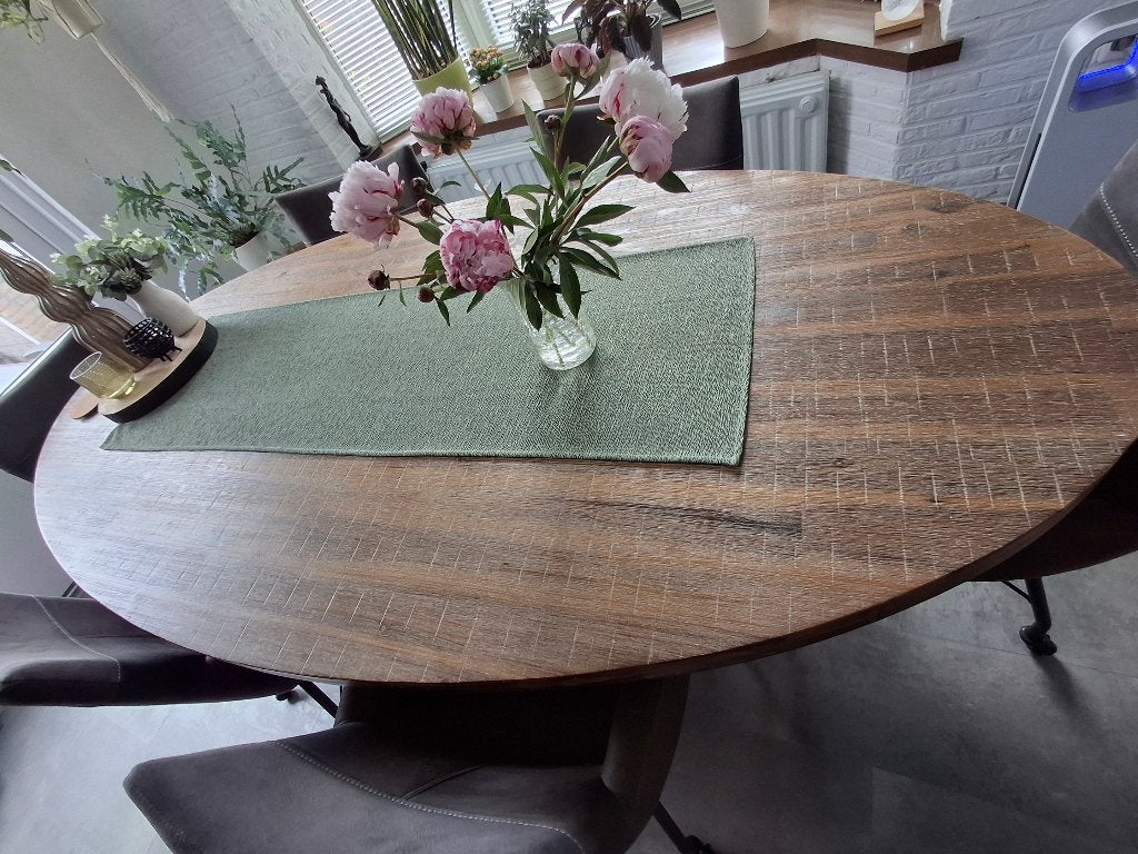 Eettafel, Ophalen, Overige materialen, 100 tot 150 cm, 200 cm of meer