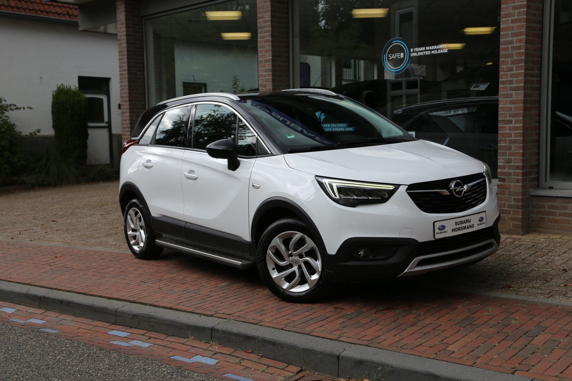 Opel Crossland X 1.2 Turbo Innovation (bj 2019), Auto's, Gebruikt, Euro 6, 1199 cc, Wit