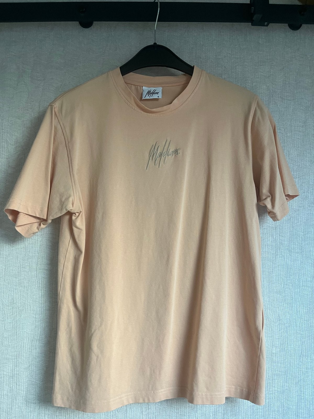 Malelions T-shirt - Maat S, Verzenden, Zo goed als nieuw, Oranje, Korte mouw