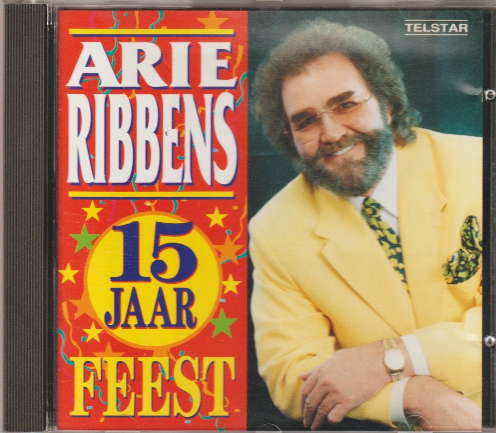 Arie Ribbens - 15 Jaar feest, Gebruikt, Ophalen of Verzenden, Feestmuziek, Verzamelalbum