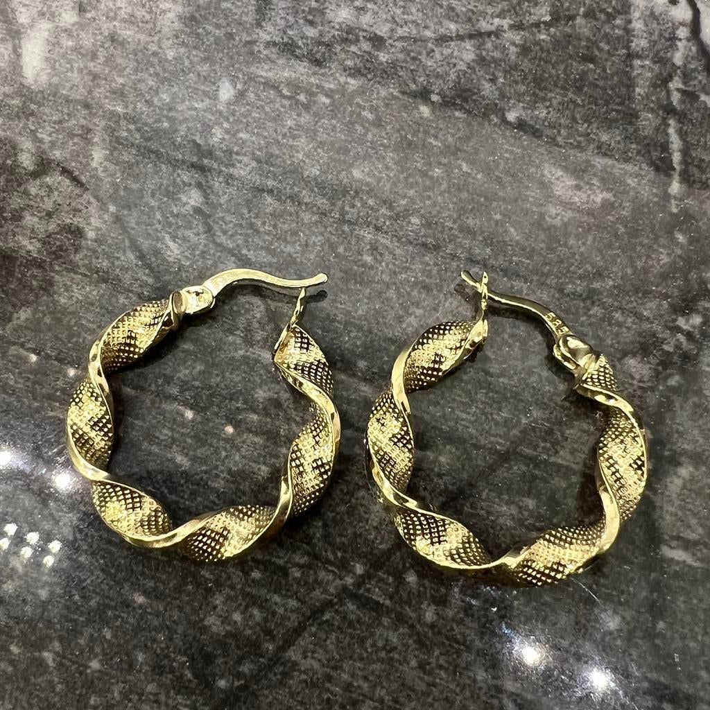 14k gouden oorbellen, Sieraden, Tassen en Uiterlijk, Oorbellen, Nieuw, Ophalen of Verzenden, Knopjes of Stekers, Goud