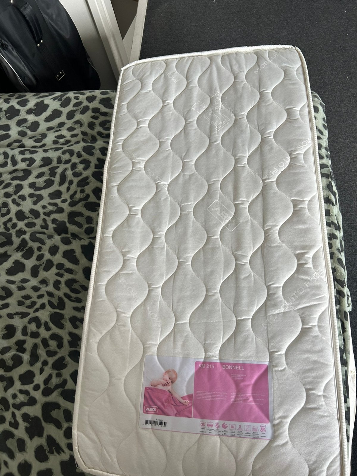 Ledikant matras zo goed als nieuw!, Ophalen, Zo goed als nieuw, Minder dan 140 cm, Matras