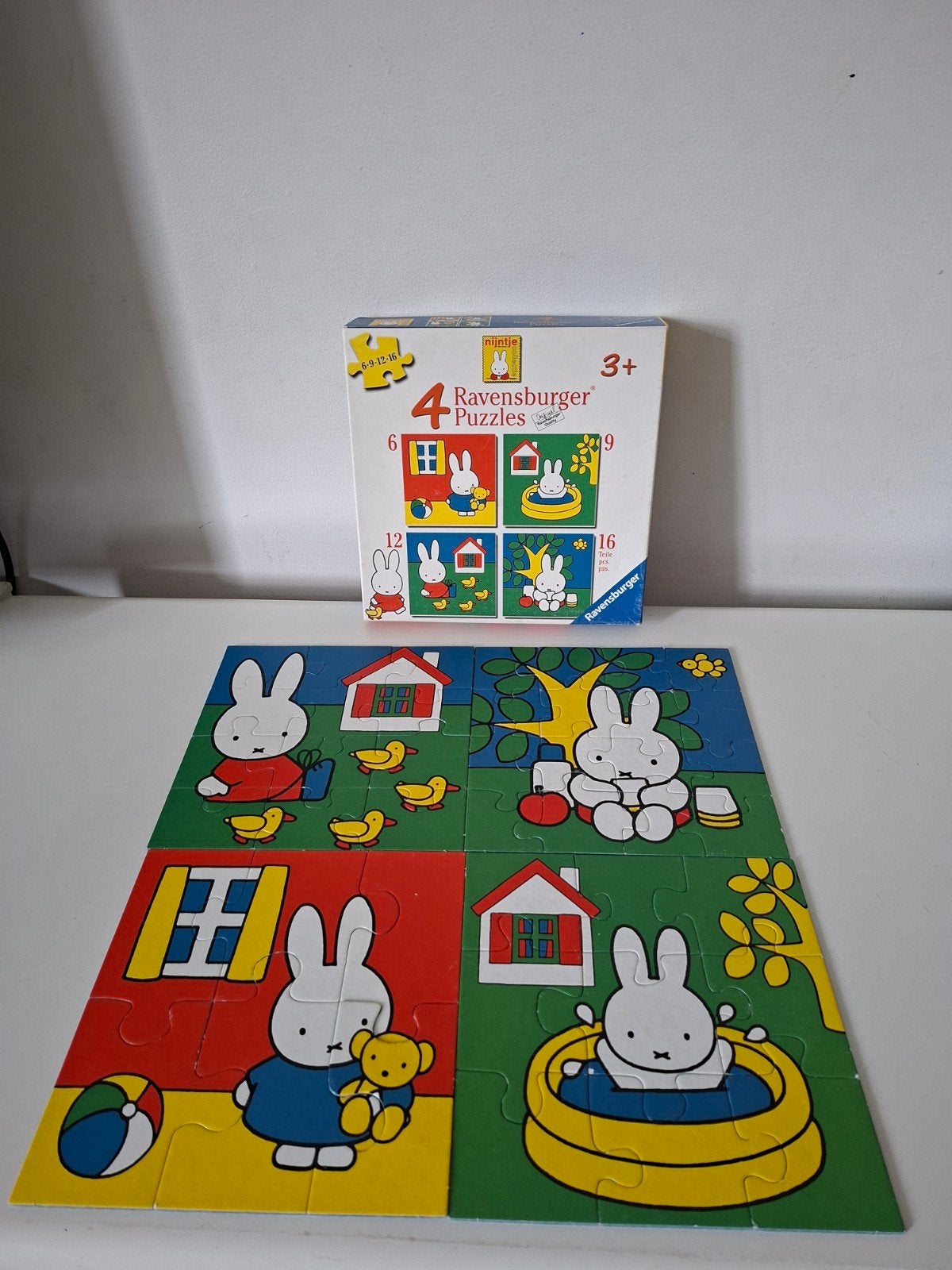 Nijntje Ravensburger Puzzels (4 stuks), Kinderen en Baby's, Speelgoed | Kinderpuzzels, Ophalen of Verzenden, 10 tot 50 stukjes
