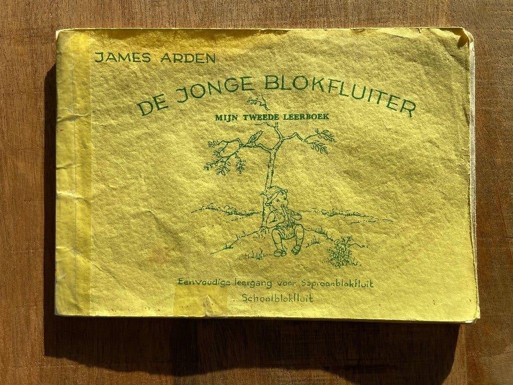 James Arden – De jonge blokfluiter, Gebruikt, Les of Cursus, Ophalen of Verzenden, Blokfluit