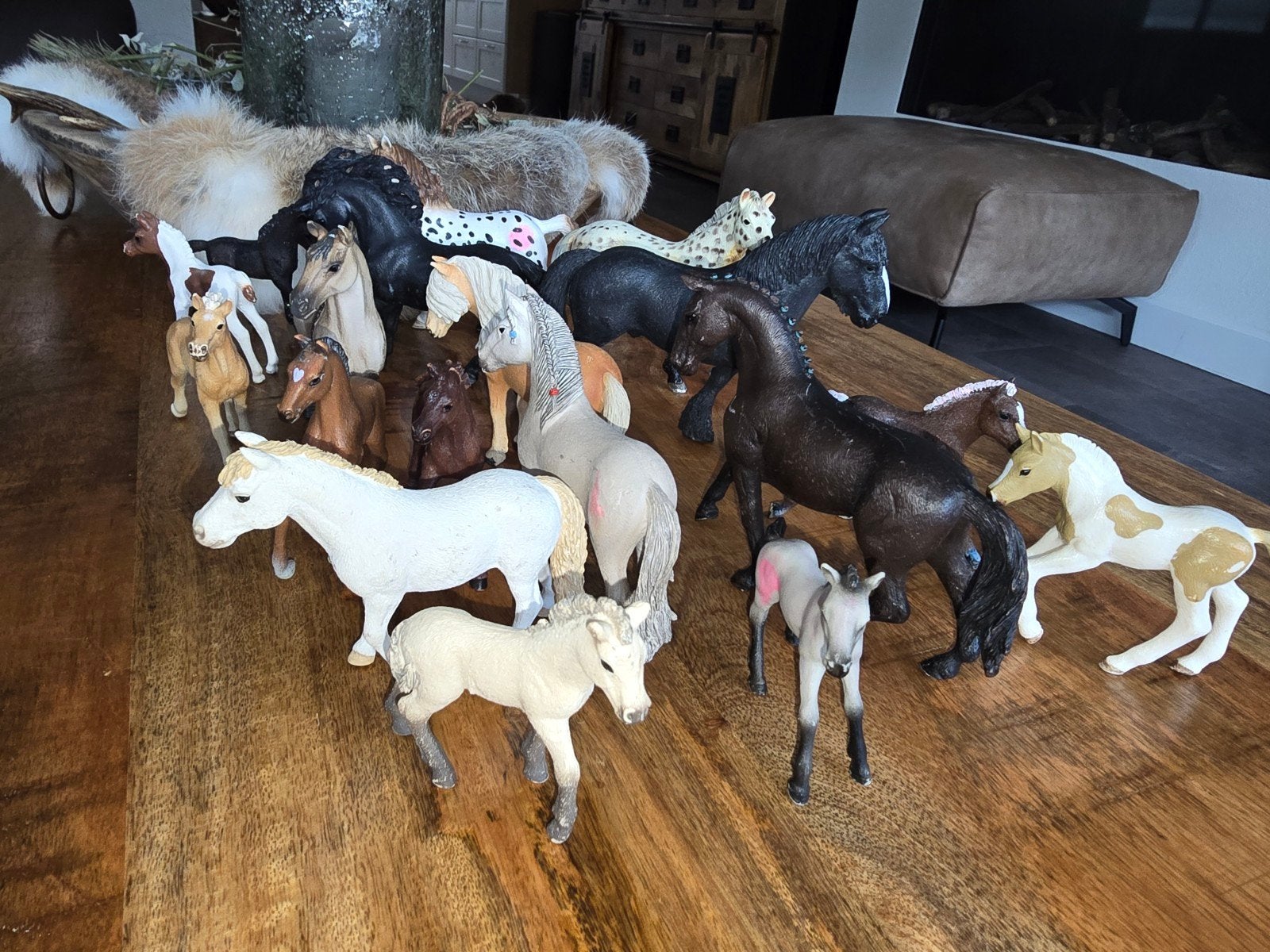 schleich paarden, Ophalen of Verzenden, Zo goed als nieuw, Paard, Beeldje of Figuurtje