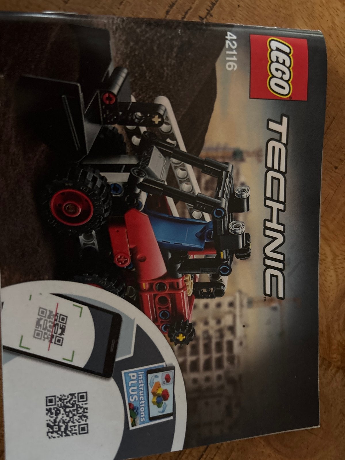 LEGO Technic 42116 Skidsteer Loader met instructies, Ophalen, Zo goed als nieuw, Overige merken