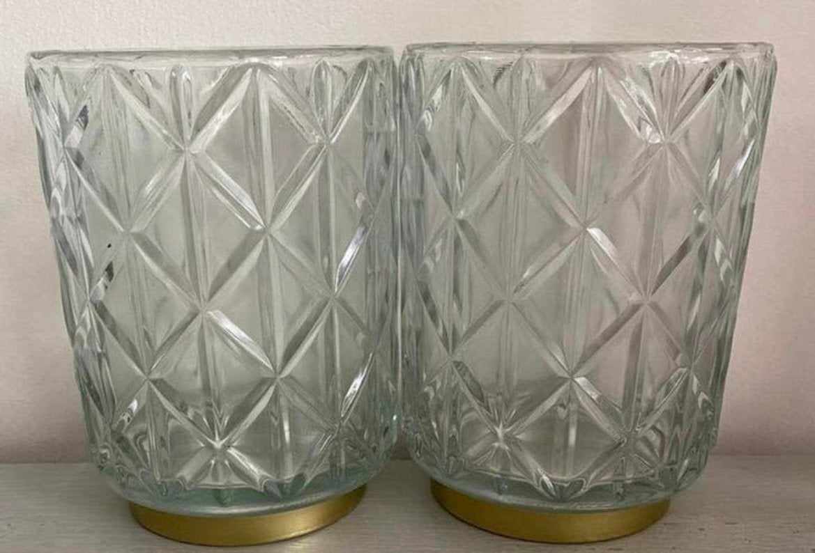 2 grote waxinelichten, Ophalen, Nieuw