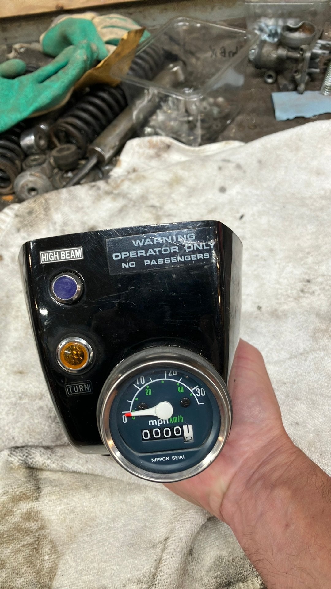 Honda nc50 koplampunit met mijlen teller nieuw, Ophalen of Verzenden, Zo goed als nieuw, Overige typen, Overige merken