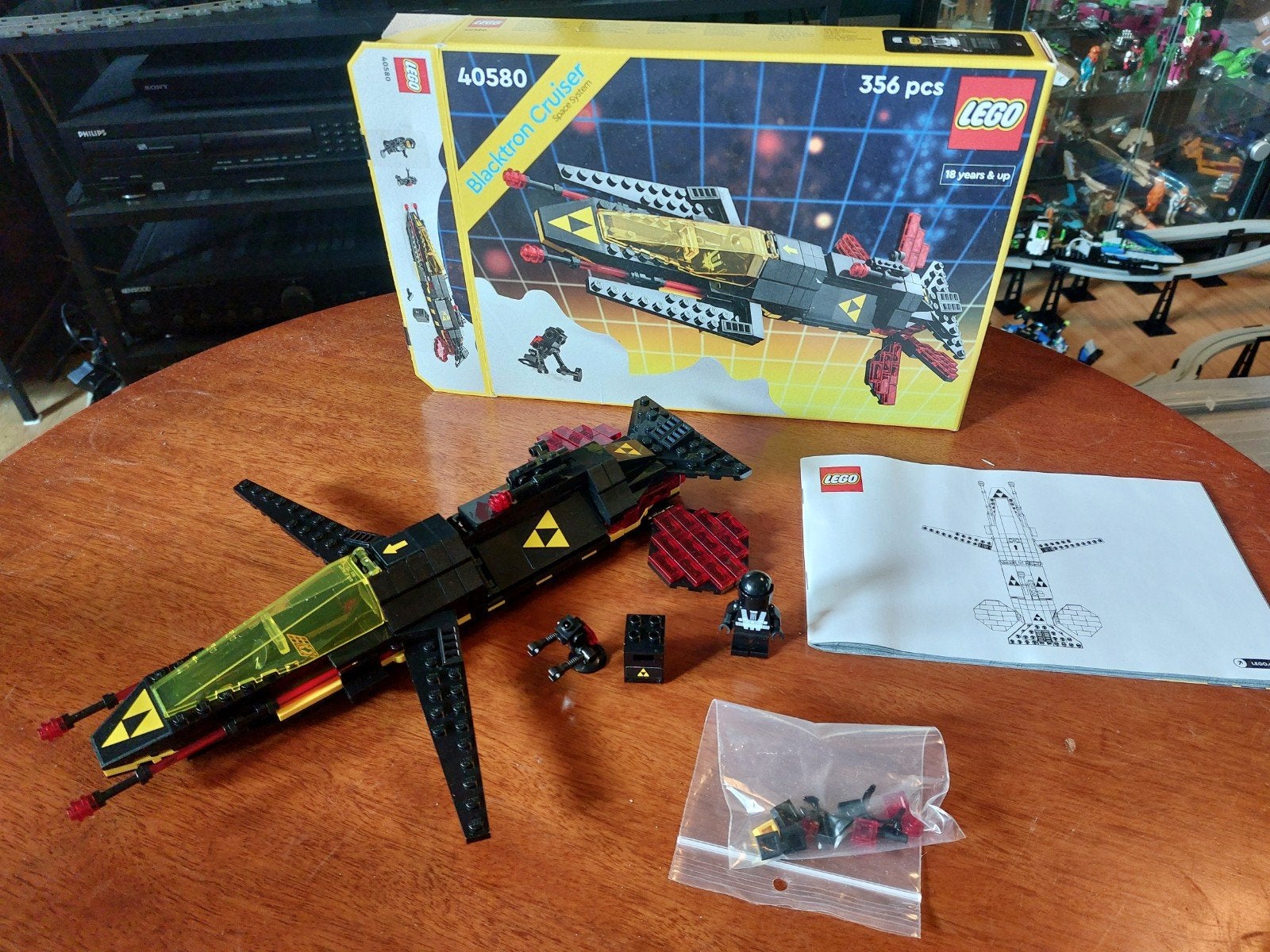 LEGO 40580 Blacktron Cruiser - Klassieke Ruimteschip Set, Ophalen of Verzenden