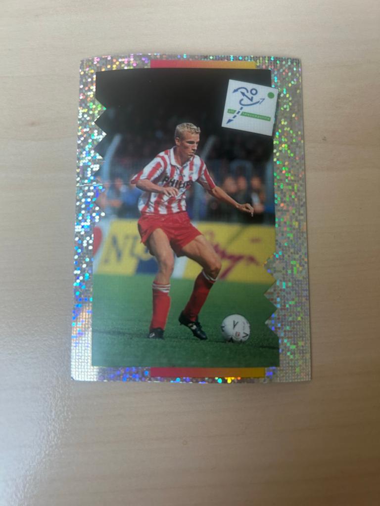 Hoekstra PSV Panini Voetbal '95 Spelerskaart, Verzamelen, Ophalen of Verzenden, Zo goed als nieuw, PSV, Poster, Plaatje of Sticker