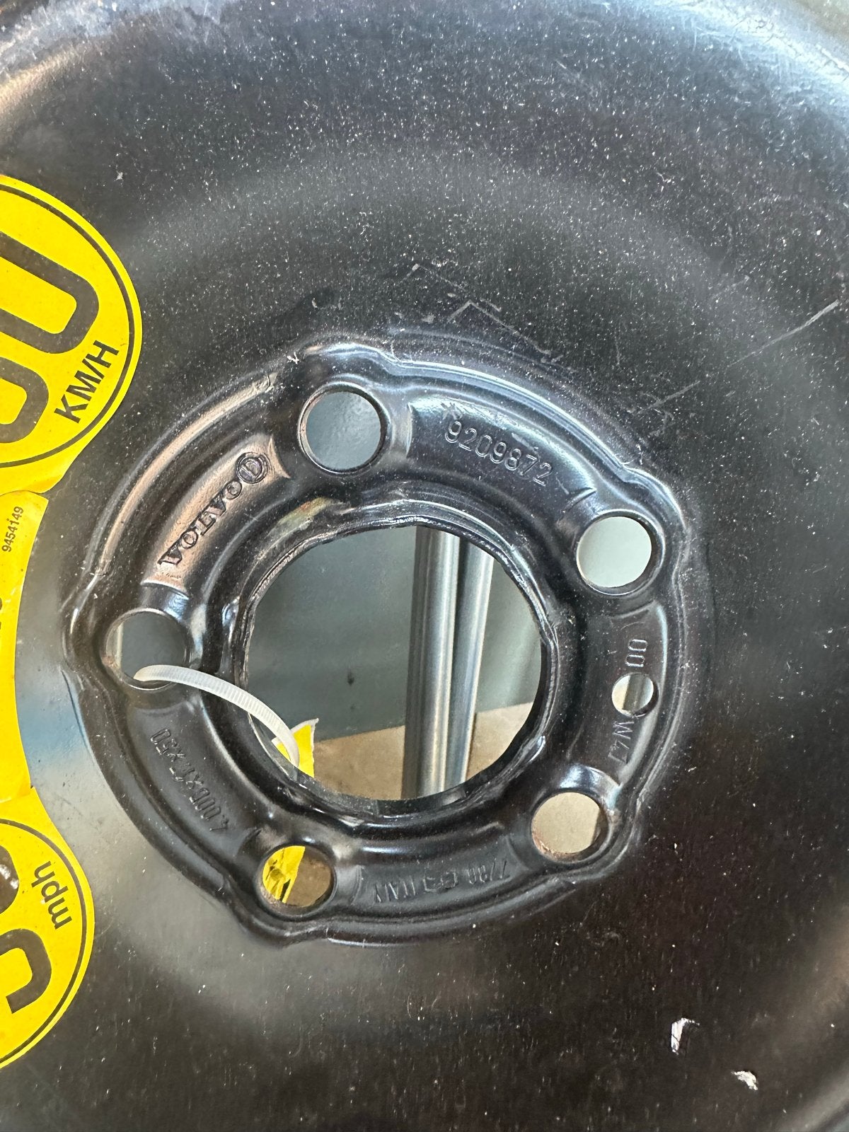 Volvo reservewiel / space saver 135/90 R17 - Origineel, Gebruikt, Banden en Velgen, 17 inch, Ophalen of Verzenden