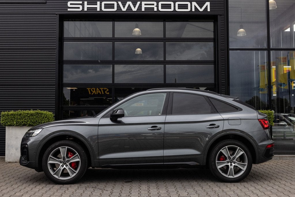 Audi Q5 Sportback 55 TFSI e S-line Competition, RS-zetels, T, Auto's, Audi, Automaat, Gebruikt, 4 cilinders, Bedrijf