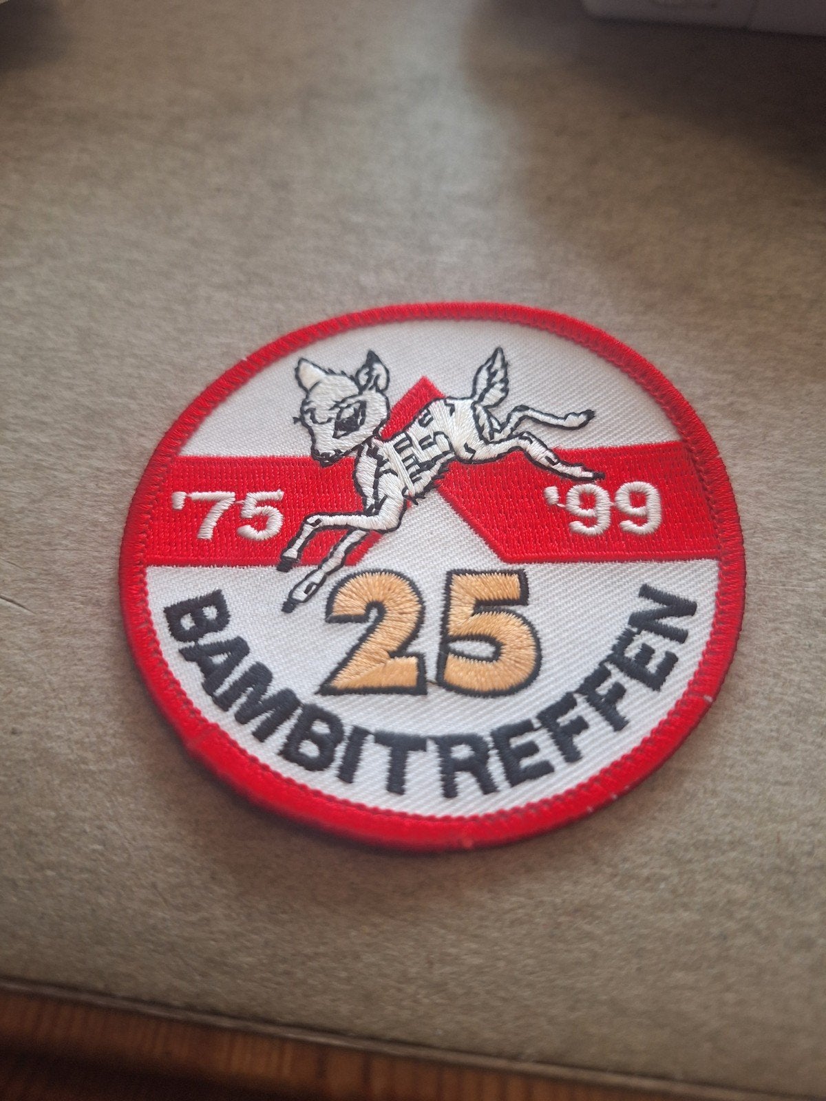 Bambitreffen '75-'99 25 Jaar Patch, Ophalen of Verzenden