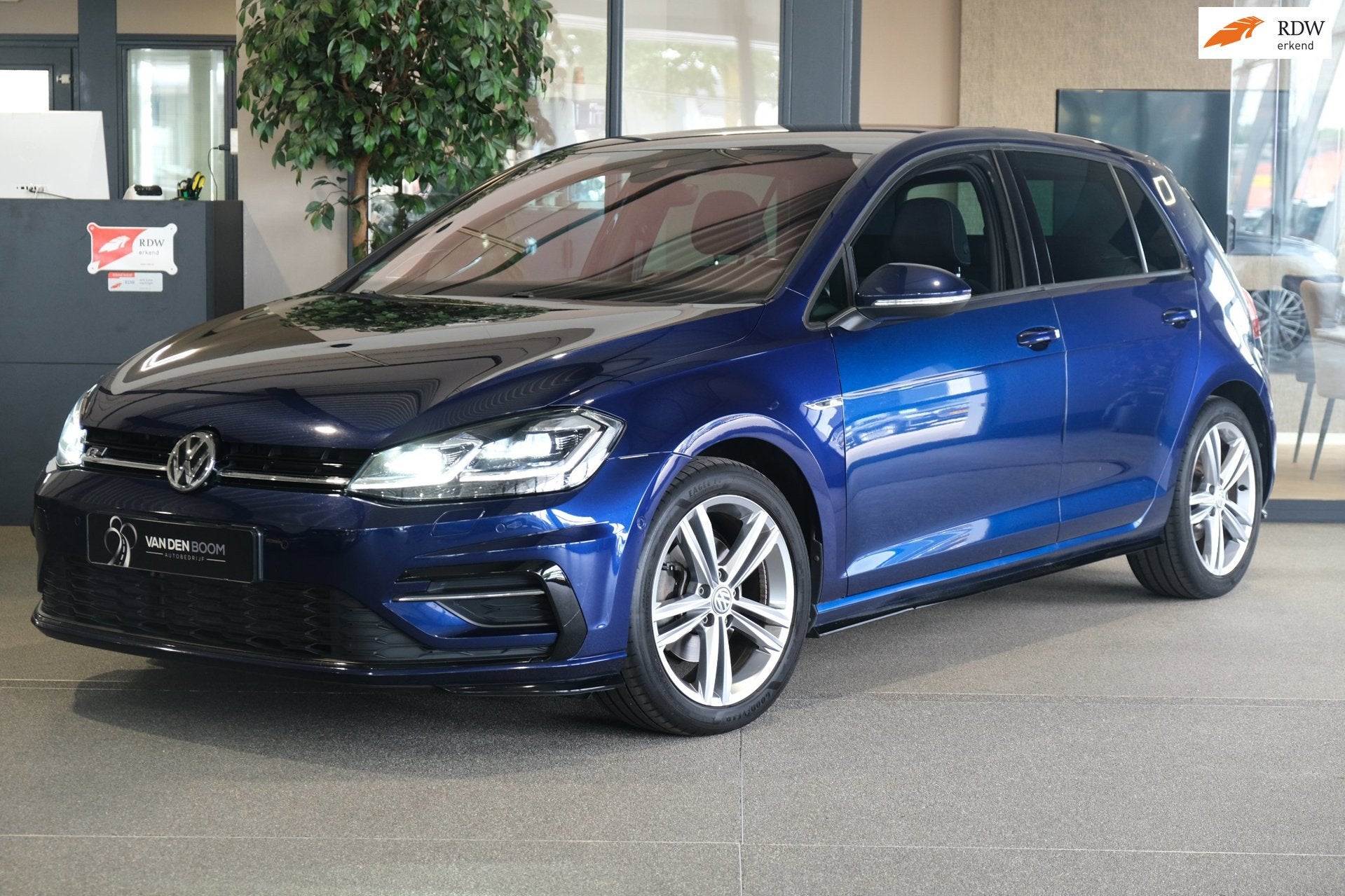 Volkswagen Golf 7.5 1.4 TSI DSG 125pk 2x R-line Virtual Navi, 125 pk, Gebruikt, 4 cilinders, Blauw
